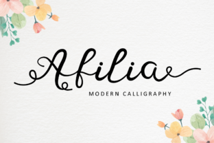 Afilia Font: Friendly Script for Digital Campaigns