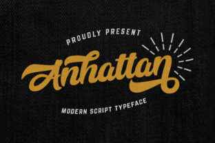 Anhattan: A Vintage Script for Business Branding