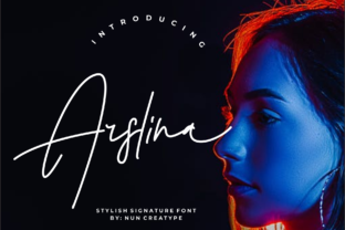 Arslina Font: Elegant Script for Branding