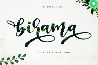 Birama Font: Elegant Script for Business Branding