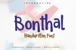 Bonthal: A Friendly Handwritten Font