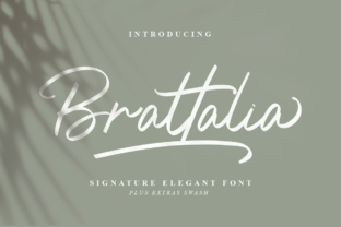 Brattalia Font for Creative Projects