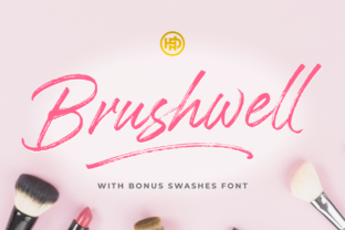 Brushwell Font: Playful Script for Editorial Design
