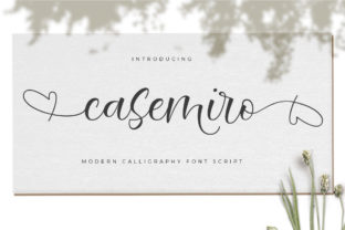 Casemiro: A Script Font for Elegant Branding