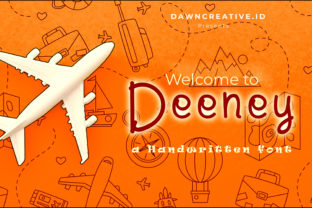 Deeney Font: Elegant Script for Creative Projects