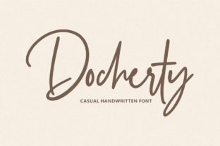 Docherty Font for Web Design