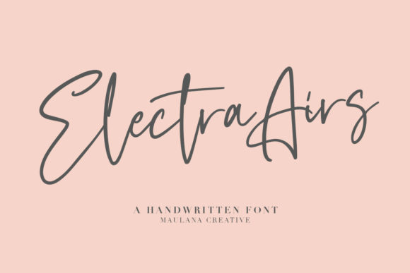 Electra Airs Font Review