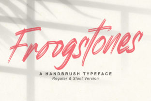Froogstones: A Handwritten Script for Polished Branding