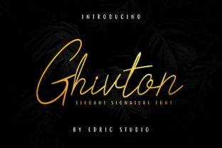 Ghivton: A Font That Elevates Your Brand