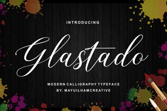 Glastado: A Script Font for Elegant Branding