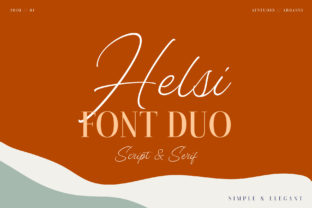 Helsi Font: Elegant Script for Editorial Design