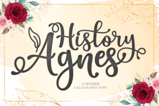 History Agnes Font for Web Design