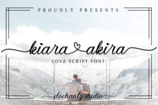 Kiara Akira Font for Business Branding