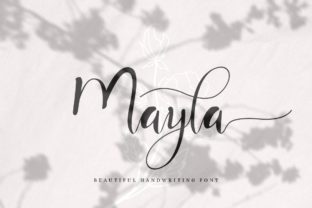 Mayla: A Handwritten Font for Business Brilliance