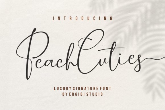 Peach Cuties Font Review