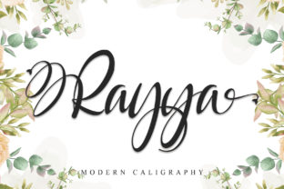 Rayya Font: Elegant Script for Crafters