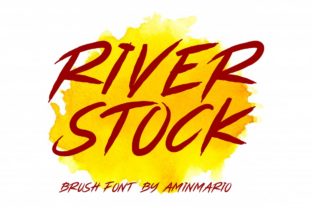 Riverstock Font: A Simple Script for Elegant Design