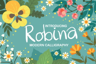 Robina: A Handwritten Font for Impact