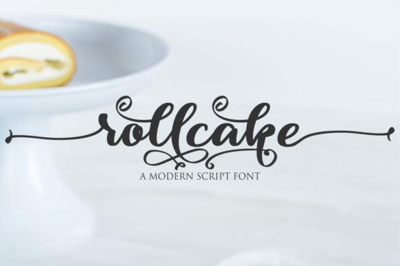 Rollcake Font for Stylish Campaigns