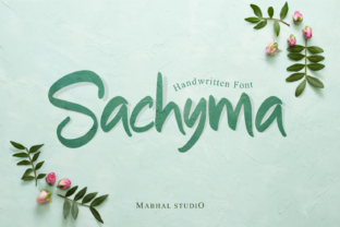 Sachyma: A Casual Script Font