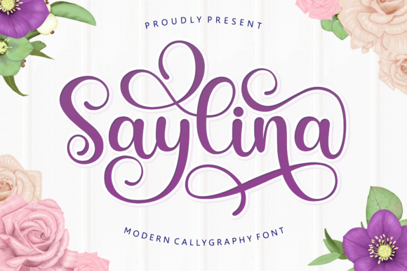 Saylina Font for Web Design