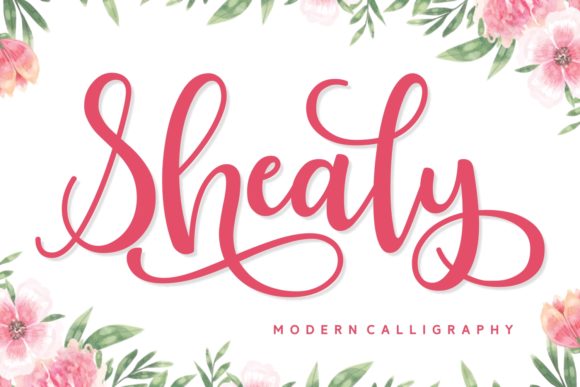 Shealy: A Script Font for Elegant Campaigns