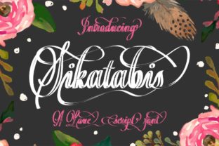 Sikatabis: Elegant Script Font for Business