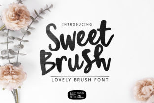 Sweet Brush Font for Web Design