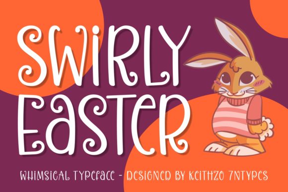 Swirly Easter Font Review