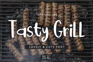 Tasty Grill Font for Creative Projects