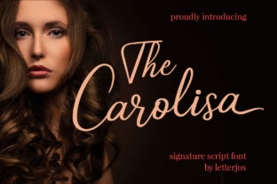 The Carolisa Font: Elegant Script for Branding