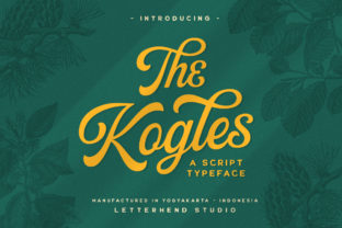 The Kogles Font: Elegant Script for Creative Campaigns