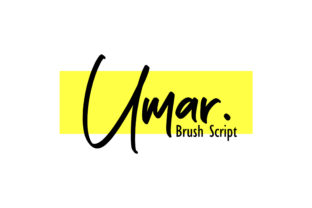 Umar Font: Bold Script for Creative Makers