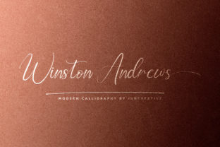 Winston Andrews Font for Business Branding