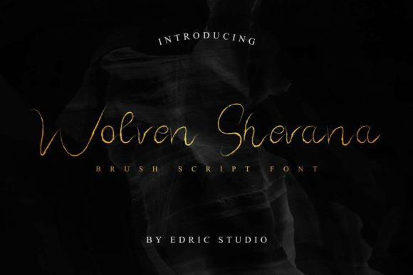 Wolven Shevana Font for Business Branding