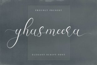 Yhasmeera: A Delicate Script Font